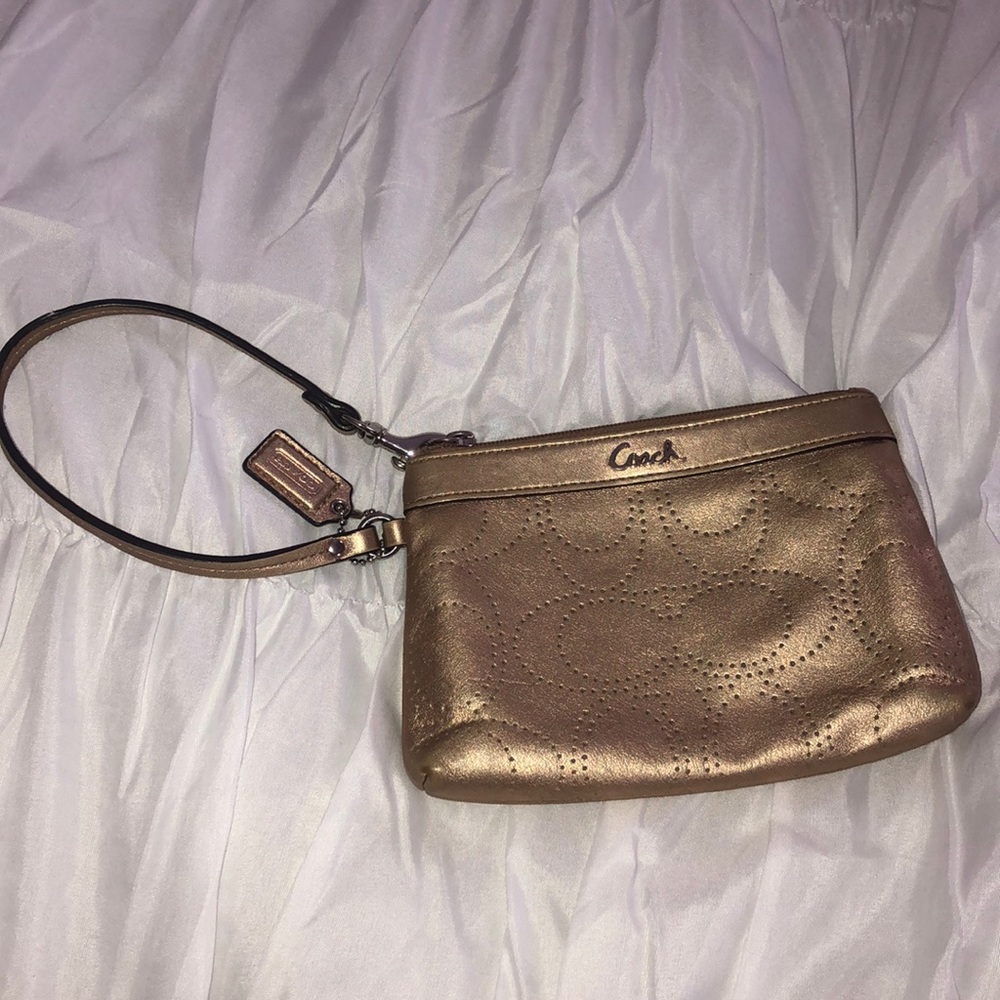Small Coach Wristlet